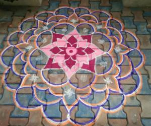 Festival rangoli