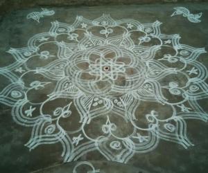 Fusion rangoli 