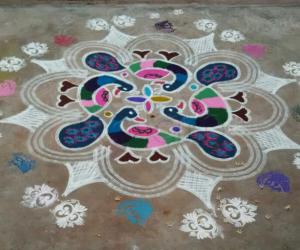 Aadi Krithigai - Inspirational kolam