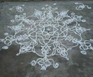 Chikku rangoli