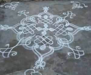 Chikku rangoli