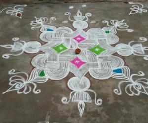 Festival rangoli