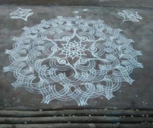 Sangu rangoli
