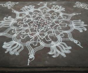 Chikku rangoli