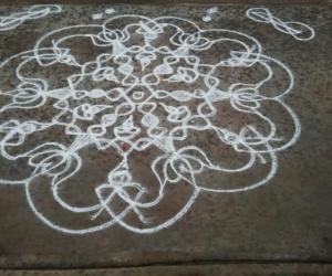 Rainy Kolam 