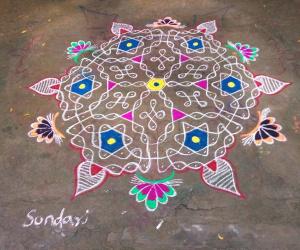 Rangoli: margazhi