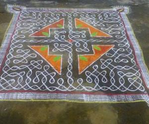 Rangoli: navratri