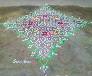 Rangoli: margazhi