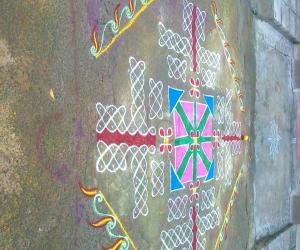 Rangoli: margazhi day 20