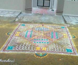 Rangoli: margazhi day 19