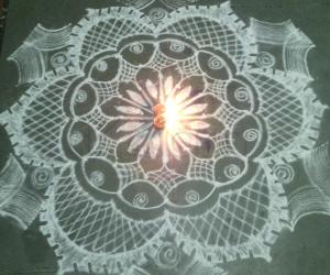 Rangoli: margazhi rangoli