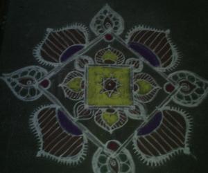 free hand kolam