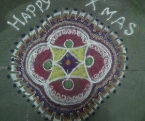 free hand rangoli