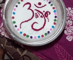 Aarti plate day 4