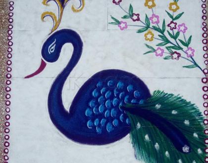 National bird on Diwali