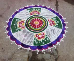 MARGAZHI RANGOLI