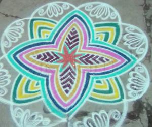 FREE HAND RANGOLI