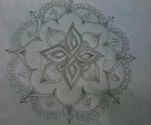 Rangoli: My first upload...