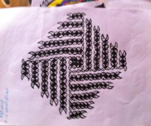 Paper rangoli