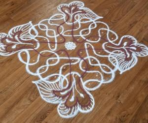 FRIENDSHIP DAY rangoli