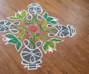 Rangoli: 2018 NAVRATHRI DAY-4
