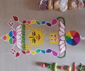 2019 Ratha Sapthami Rangoli