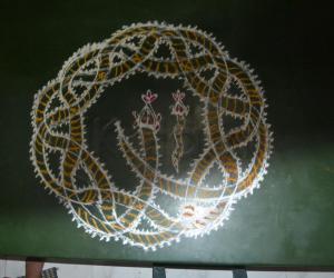 NAGA MANDALA & GARUDA RANGOLI