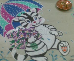 Rangoli: HAPPY HAPPY PONGAL2017