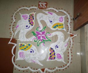 Rangoli: PILLAYAR PILLAYAR