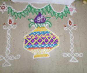 Pooja Room Rangoli Seires-3