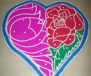 Dedication Rangoli
