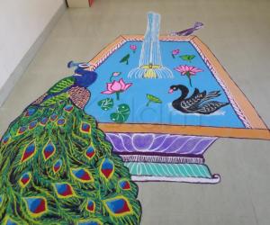 HOLY RANGOLI