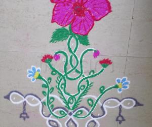 Rangoli: EINIYA TAMIZH PUTHAANDU  NALVAZHTHUKKAL-2016.