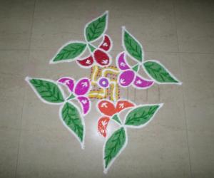 Rangoli: INDIA  SALUTES SAKSHI & SINDHU