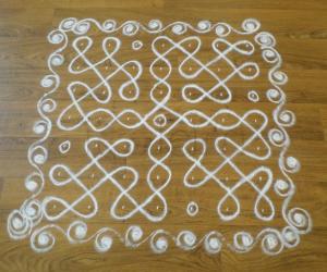 Rangoli: 7X7 Easy Chikku