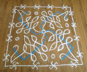 Rangoli: 17thEasy Chikku