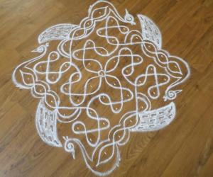 Rangoli: 15thEasy Chikku Rangoli
