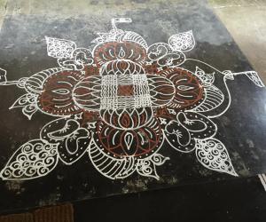 Rangoli: Thirunal Kolam