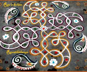 Rangoli: Rev's easy chikku.