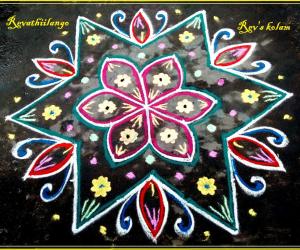 Rangoli: Rev's daily kolam 13.