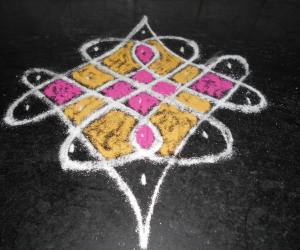 Daily chikku kolam.