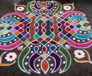 Rangoli: Rev's chikku kolam 20.