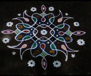 Rangoli: Rev's chikku kolam 52.