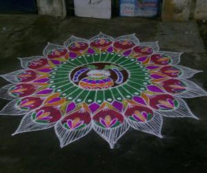 pongal kolam