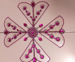 Rangoli: Little heart 