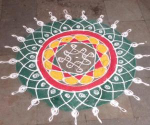 Ganesh Chathurthi kolam