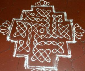 Rangoli: Margazhi day 8