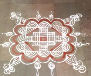 Rangoli: Friday kolam
