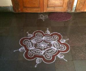 Rangoli: Amavasai kolam