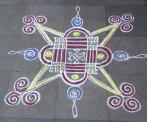 Rangoli: Shivarathri 